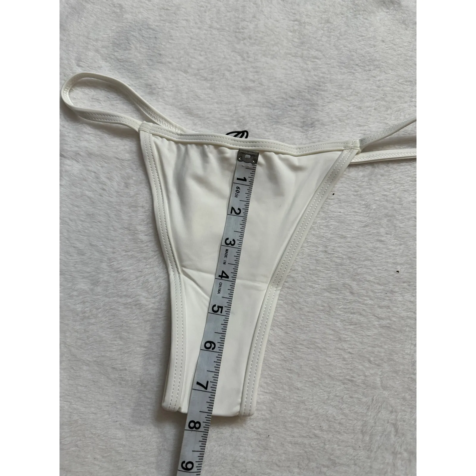 Pacific & Driftwood Taste the Rainbow Bikini Bottom White Womans Large NWT - Image 8