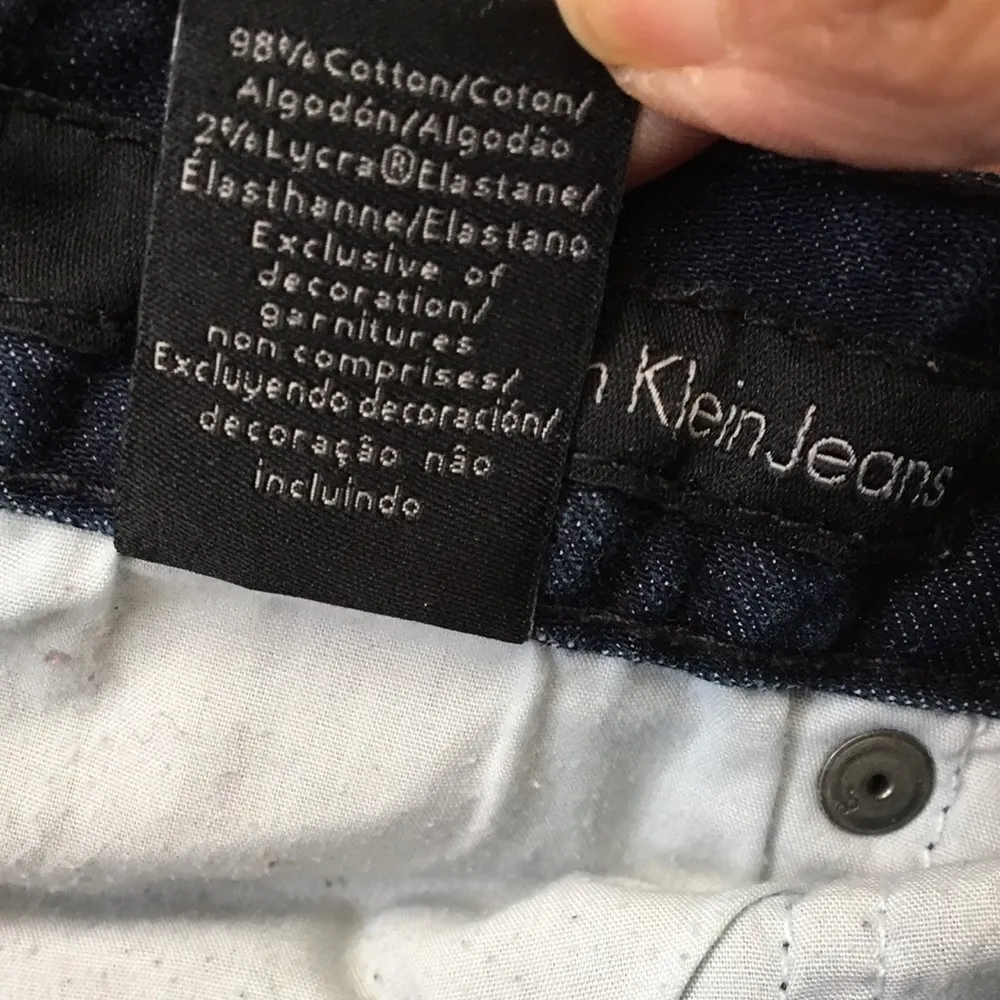 Calvin Klein Lean Boot Jeans GUC - Image 3