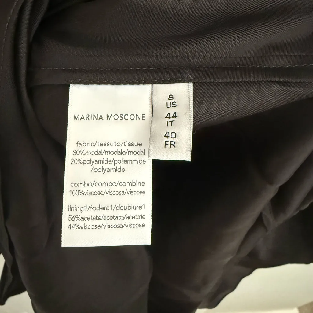 Marina Moscone Long Slip Liner Dress‎ - Image 5