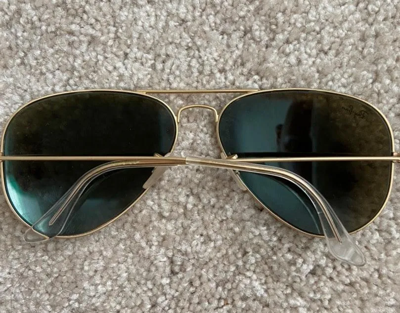 Blue Flash Lense Aviators - Image 2