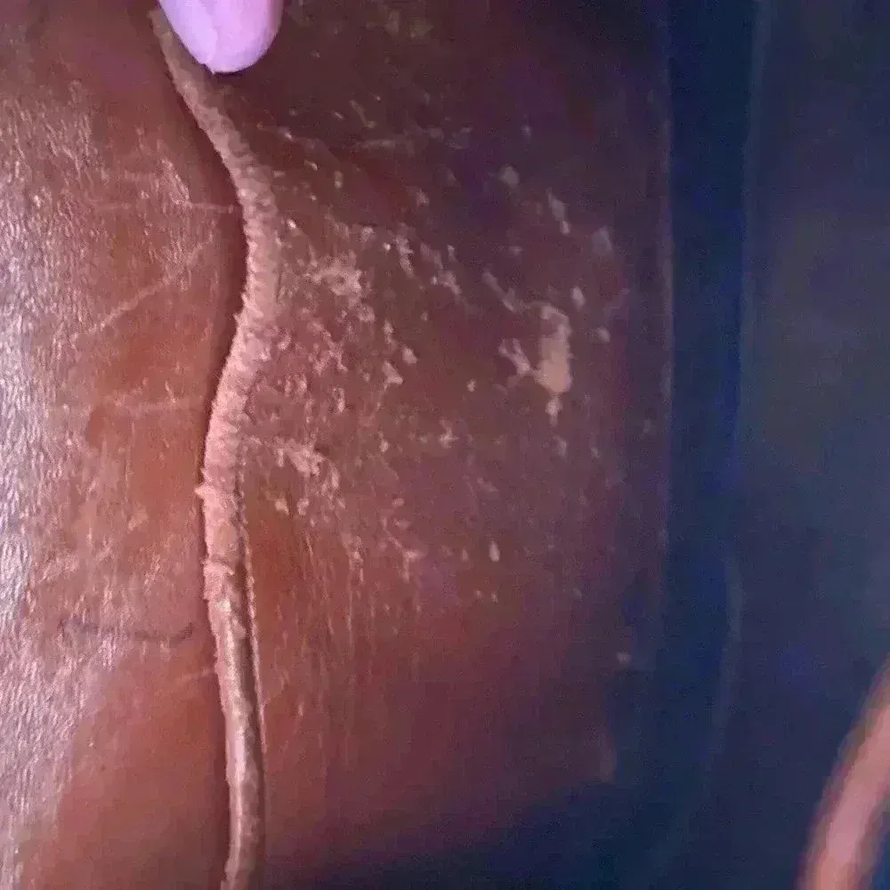 Mexican Hand Tooled Purse Bag Artesanal Brown - Image 7