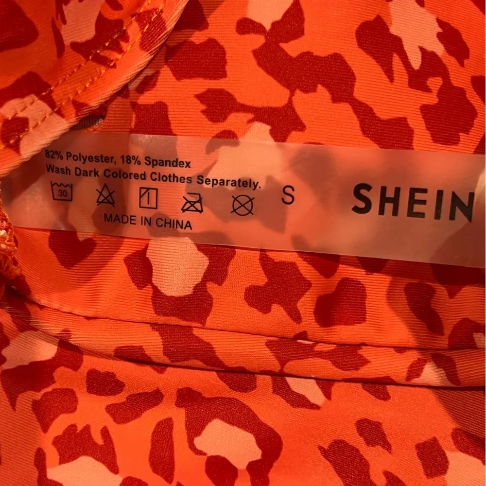 SHEIN Women's Leopard Print Swimsuit Bikini Set Swimwear - Image 3