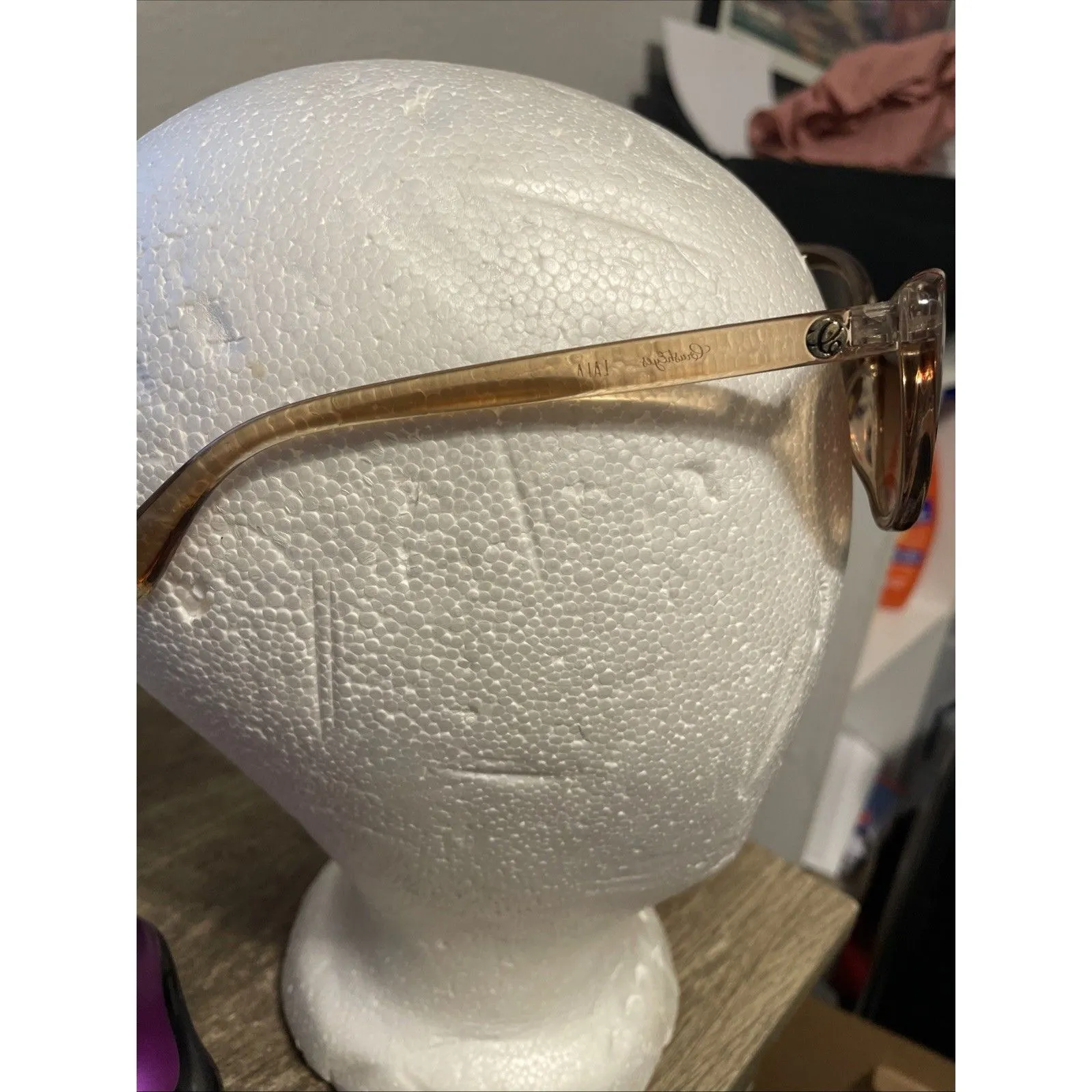 LaLa Crush Eyes Cat Eye Amber Sunglasses - Image 4