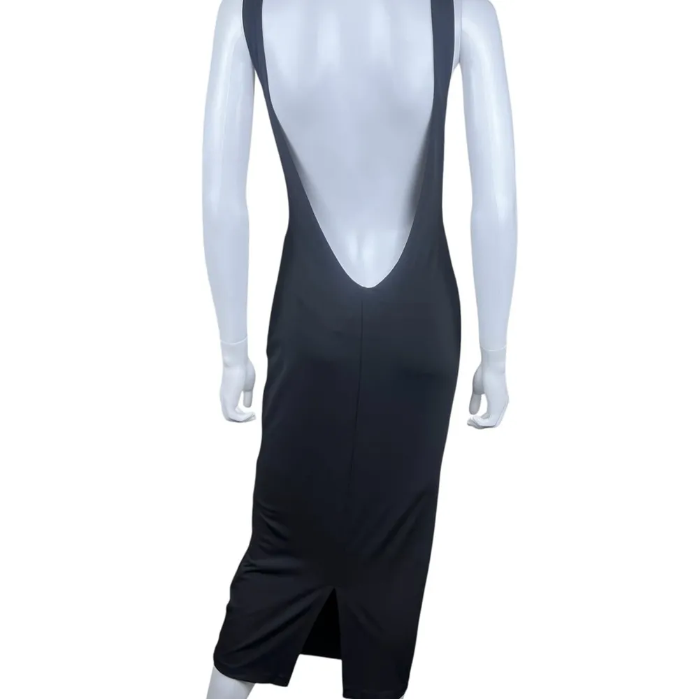 VIVI VICI Sharon Midi Dress Black - Image 10