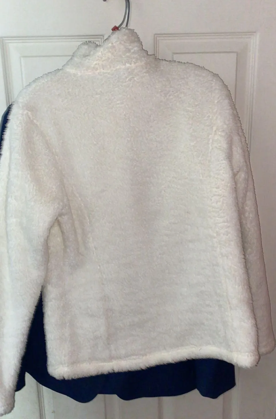 Patagonia White Fuzzy quarter zip - Image 2