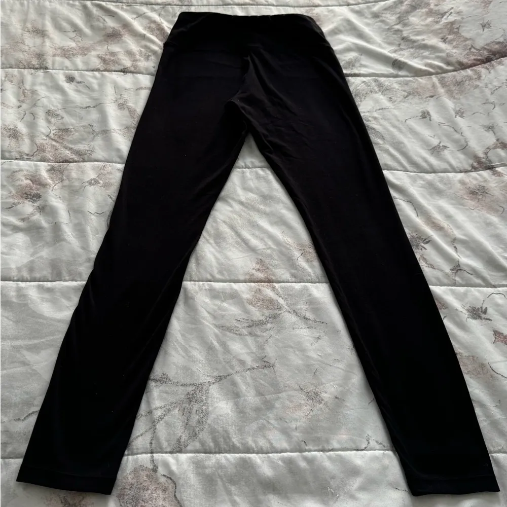Felina black super soft mid rise leggings, size S athletic Athleisure workout - Image 6