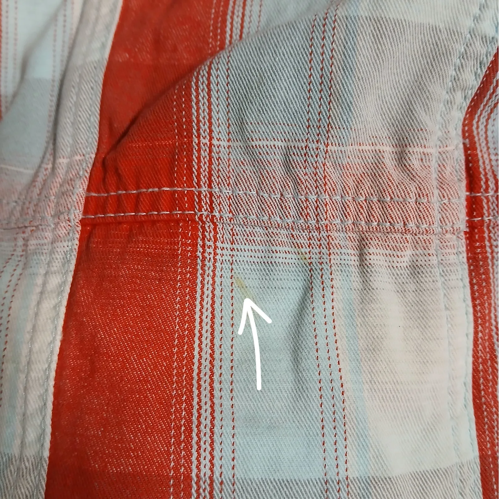 Hurley Womens Denim Jacket Size XS Red Plaid Boho Academia Casual Outdoor Preppy - Image 11