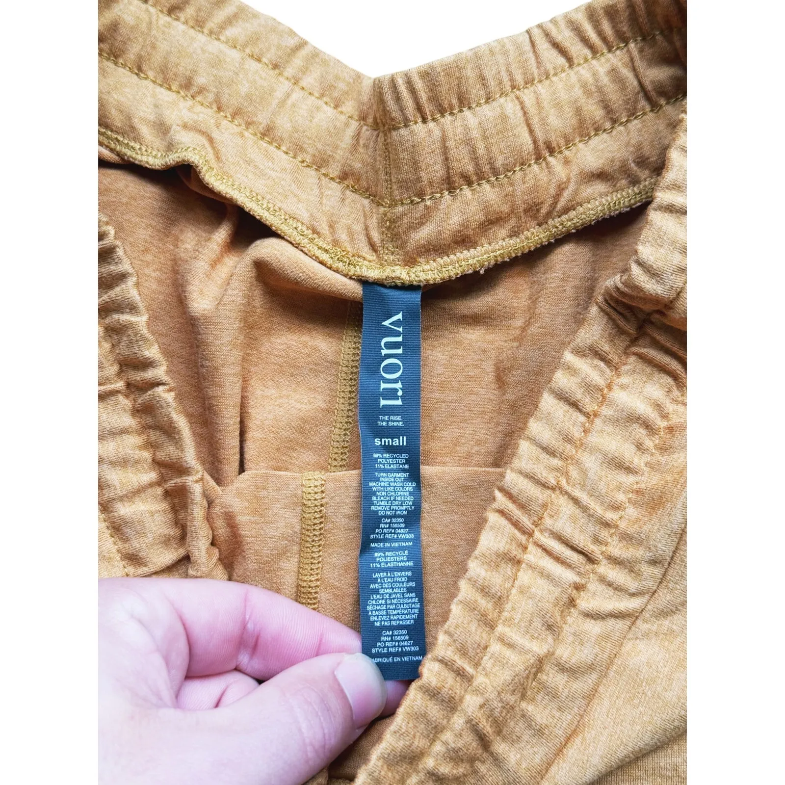 Vuori Womens Performance Jogger Small Sold Out Flax Cozy Athleisure Activewear - Image 7