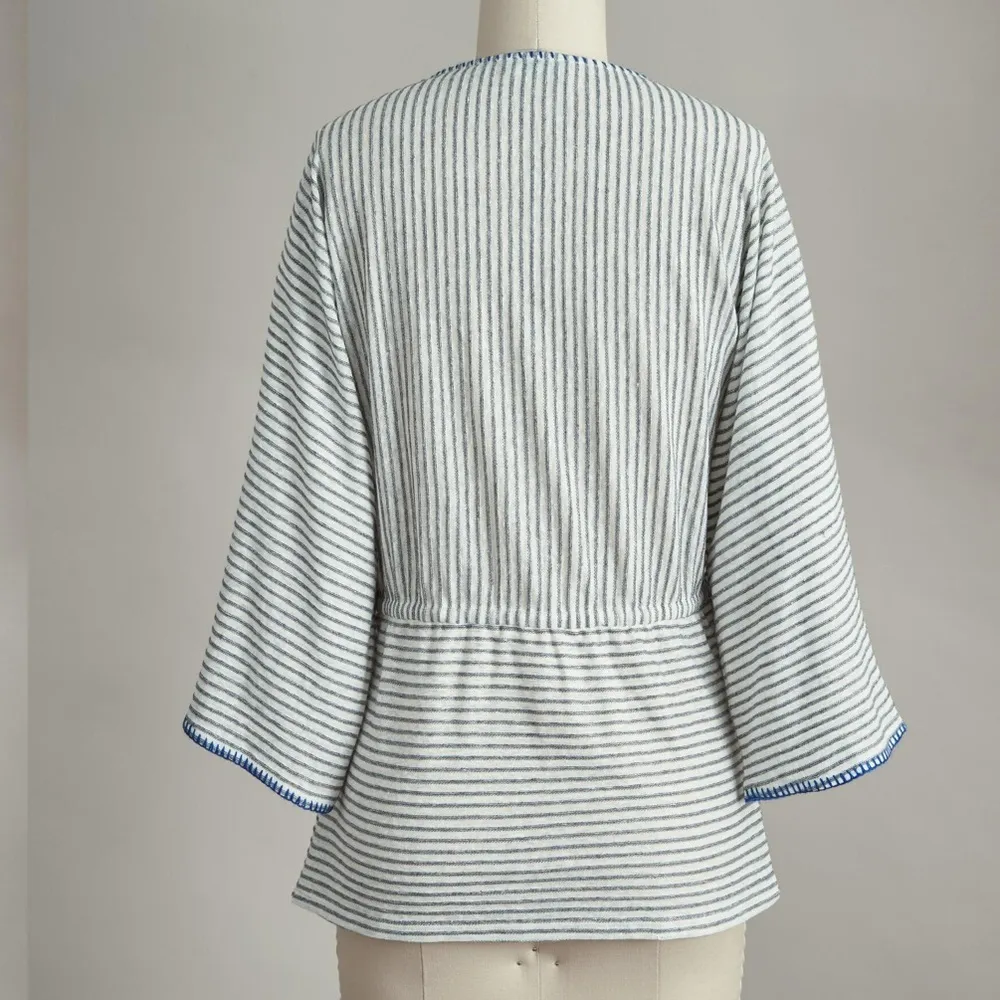 Sundance Freya striped wrap top - Image 3