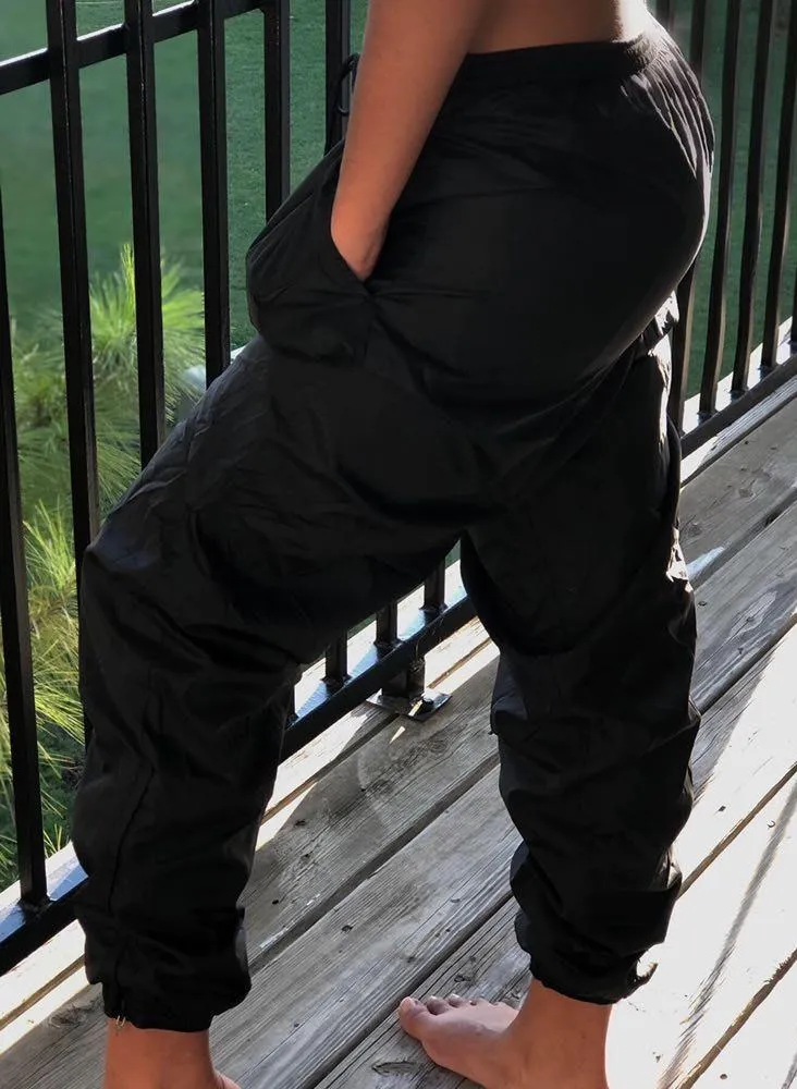 Nike Vintage  Swishy Pants- Black - Image 2