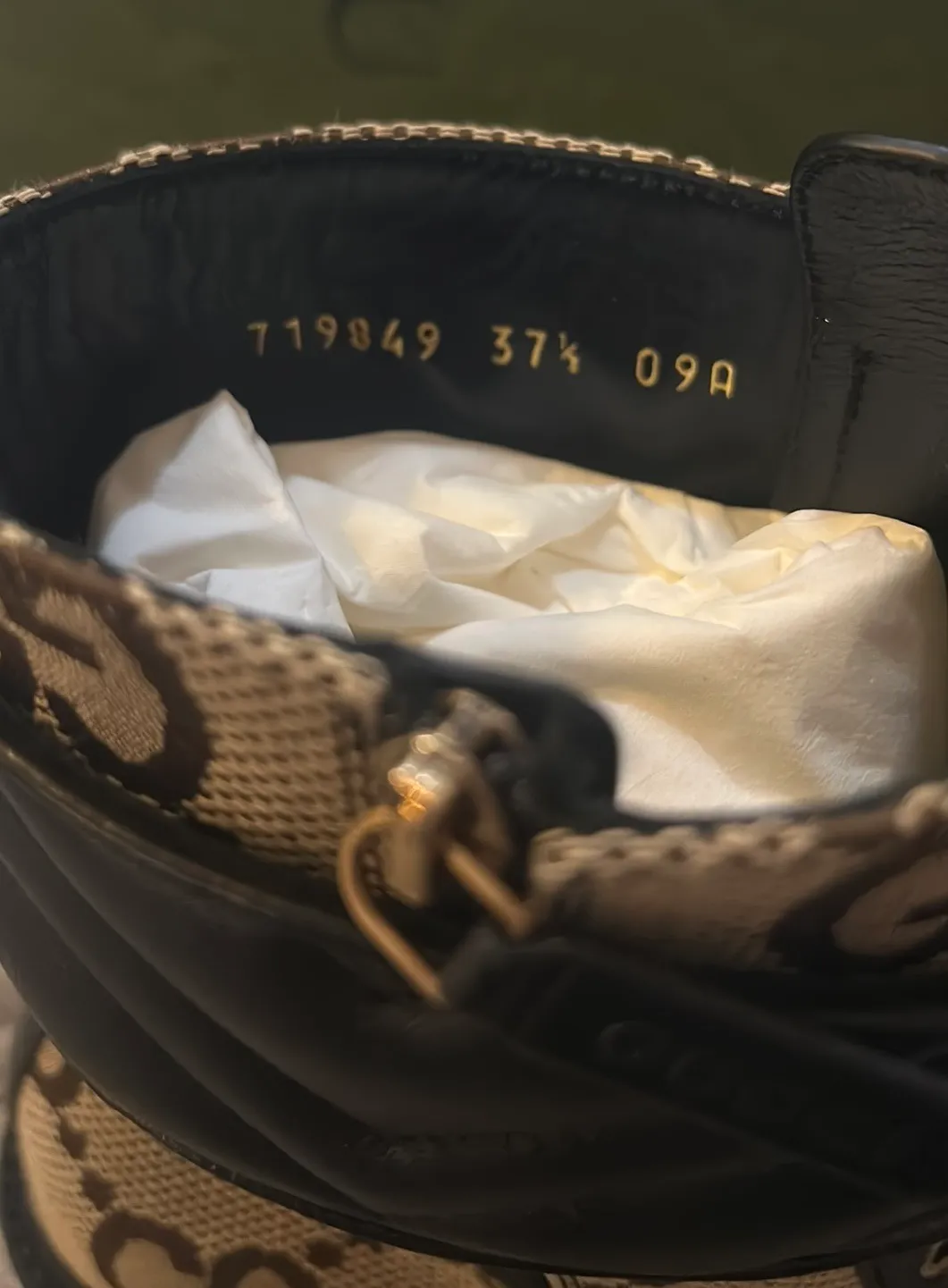 Flores Calfskin Monogram Maxi GG Nappa Matelasse Double G 40mm Ankle Boots - Image 5