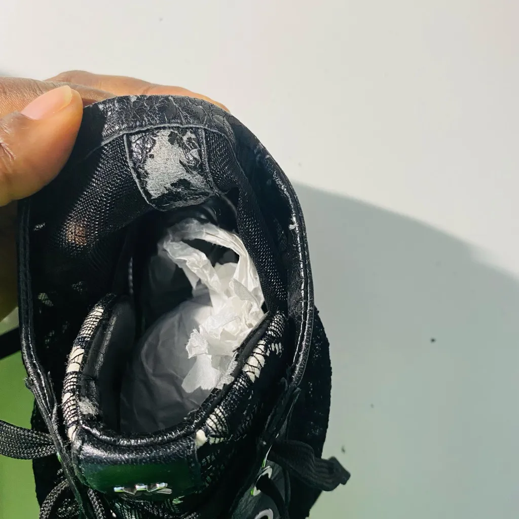 Michael Kors Black Lace Ankle Sneakers - Image 9