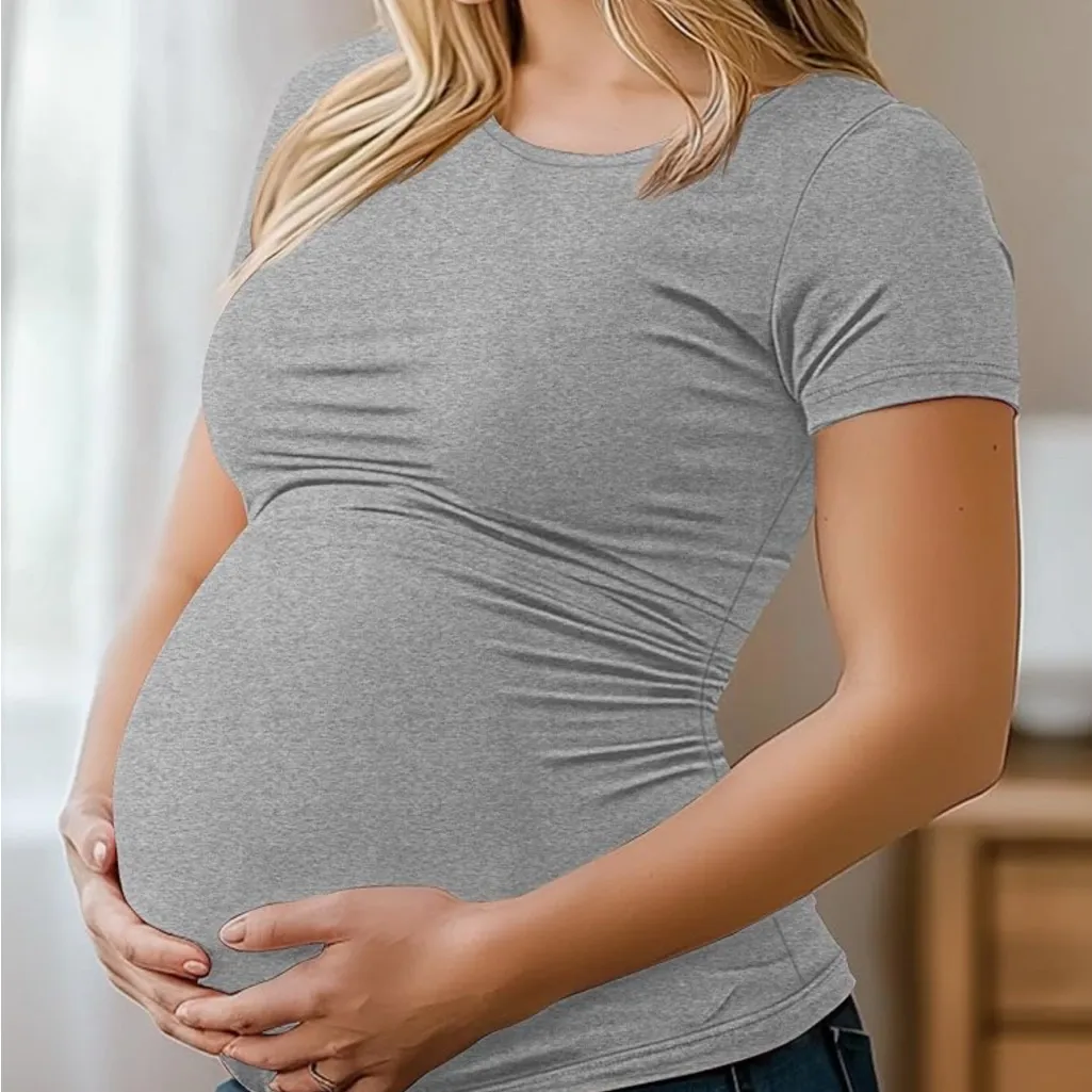 NWT 4PkWomen's Maternity T - Image 3