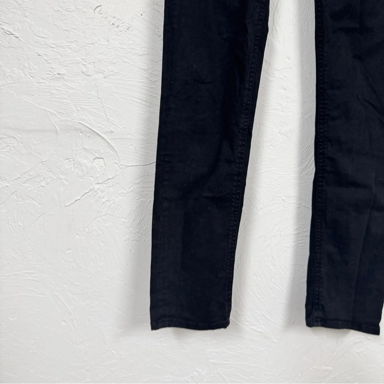 Lacoste Black High Rise Skinny Jeans Womens 27 Denim Classic Casual Fall Luxury - Image 7