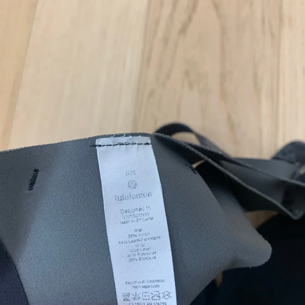 Lululemon Enlite Bra Weave High Support Collage Camo Mini Black Multi Size 32D - Image 9