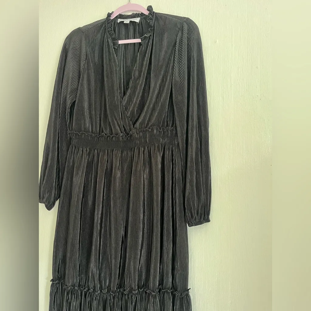 Emma & Michele Black Long Sleeve Dress - Image 5
