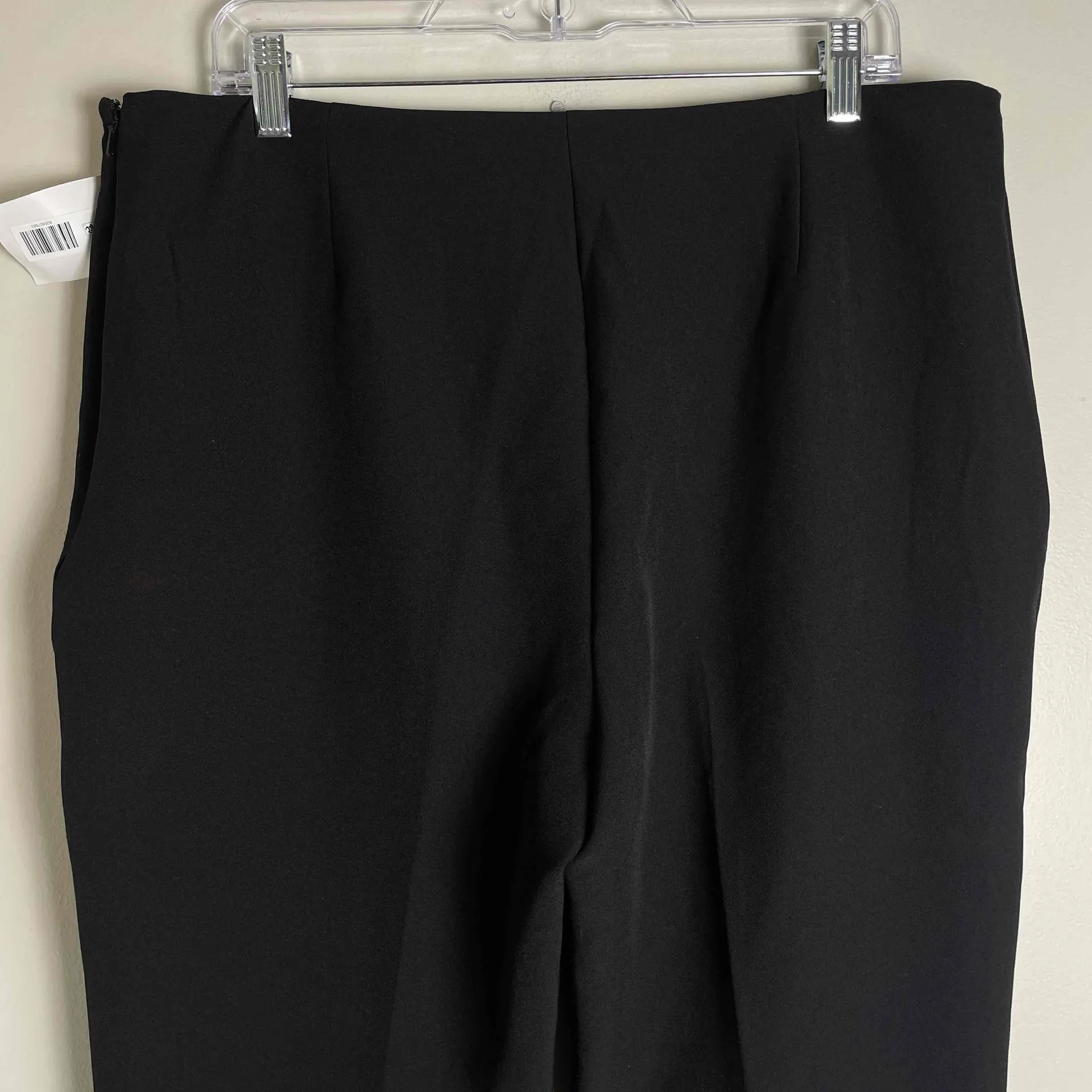 New Melrose And Market Womens Black Wide‎ Leg Dress Pants XL - Image 6