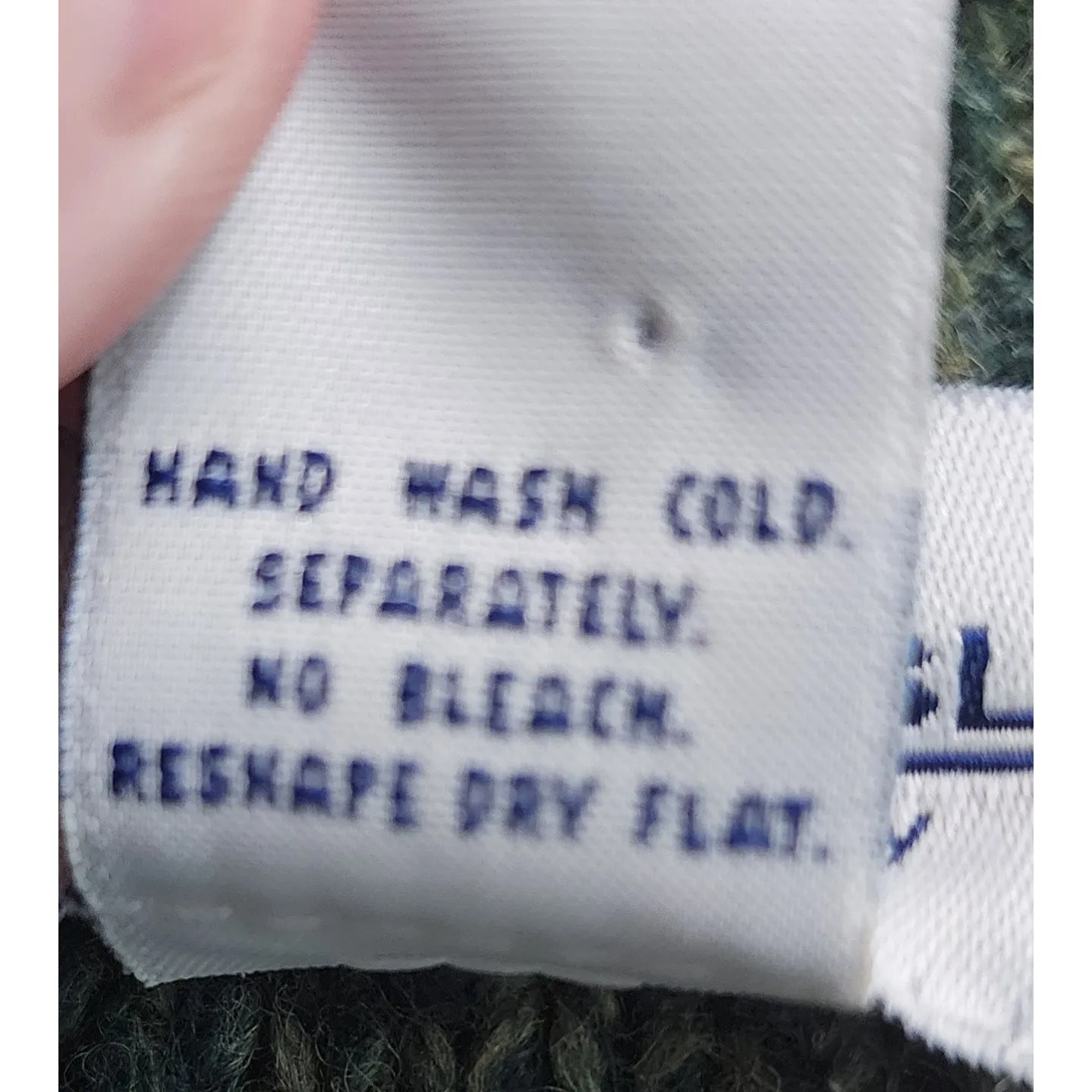 Montana Blues Womens Cable Knit Zip Up Cardigan Sweater Olive Green L Size L - Image 4