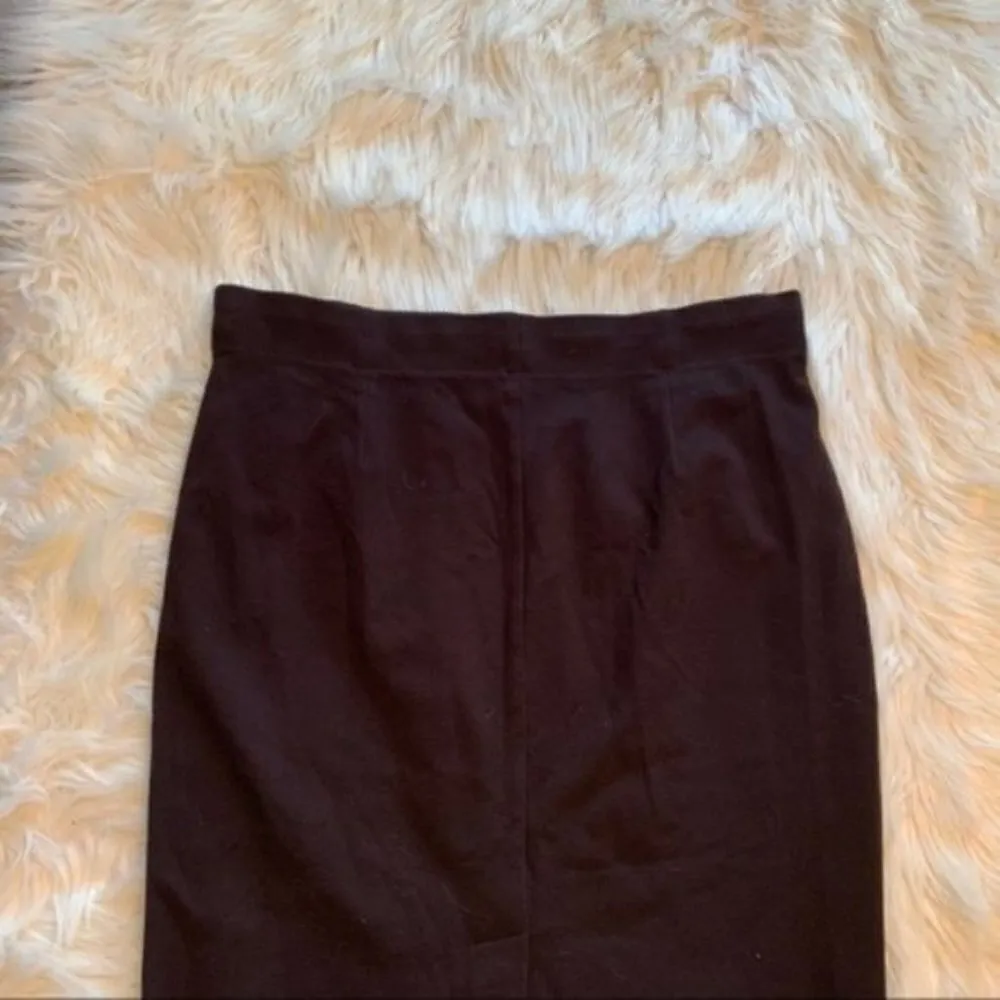 A.L.C. Pull On Skirt A-Line Dark Brown - Image 7