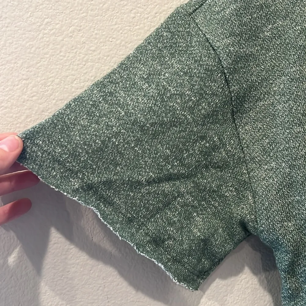 NWT LulaRoe Frankie Short Sleeve French Terry Hoodie | size XS - Image 5