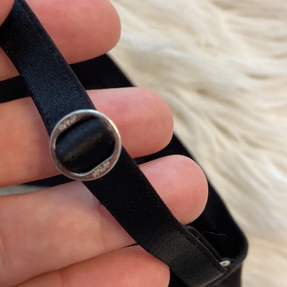 AERIE BRA SIZE 34C brand new color black push up adjustable stripes - Image 9