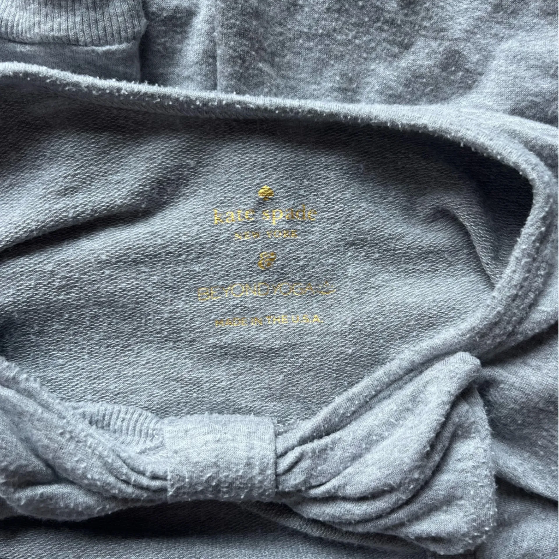 Kate Spade Beyond Yoga Bow Detail Sweatshirt - Image 7