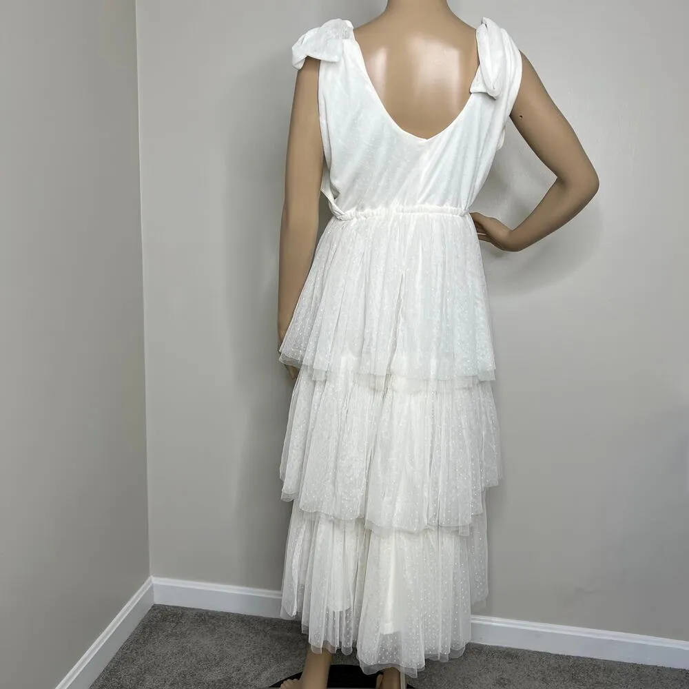 Baltic Born Tessa Tiered Tulle Midi Dress - Image 3