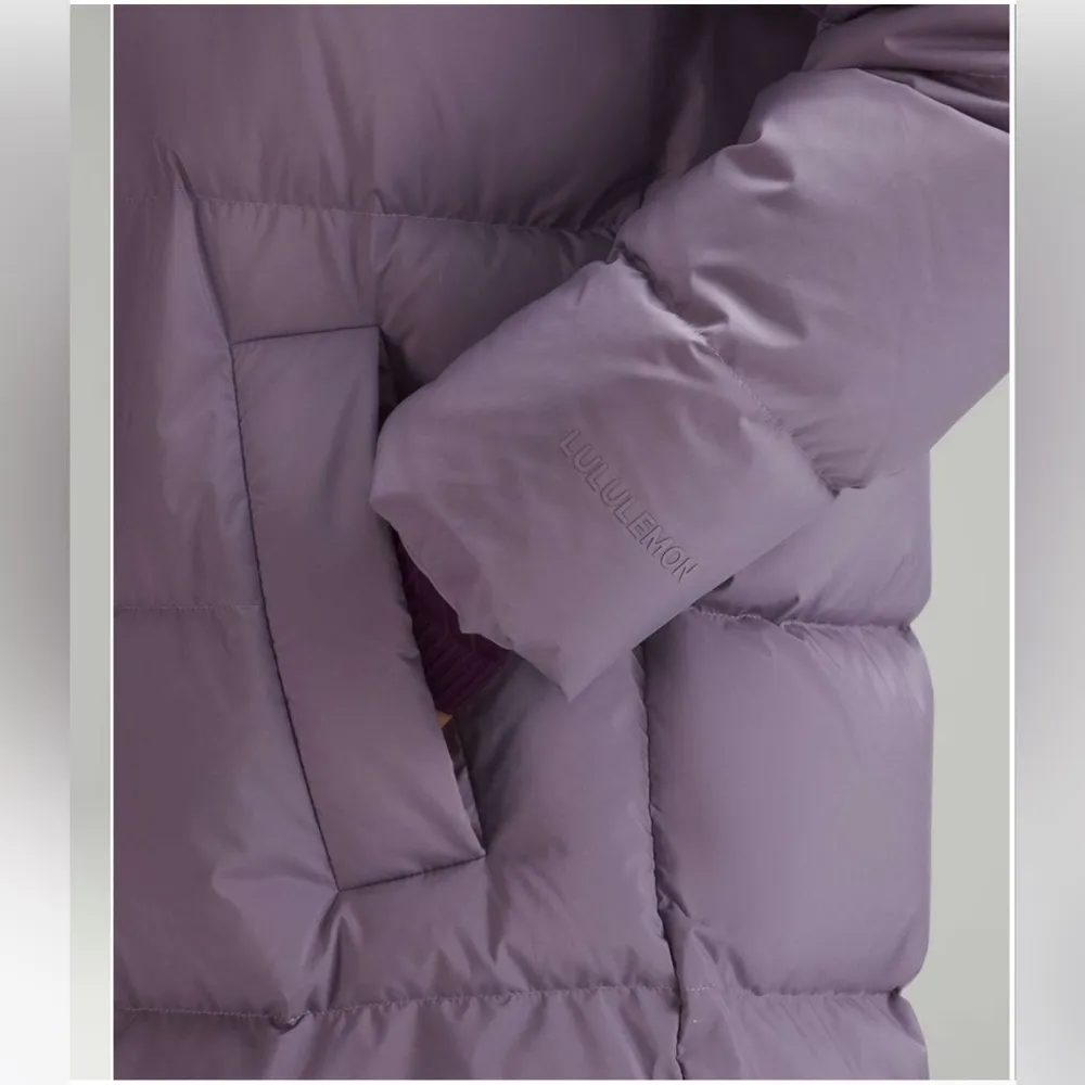 NWT Lululemon Wunder Puff Long Jacket / Purple Ash - Image 3