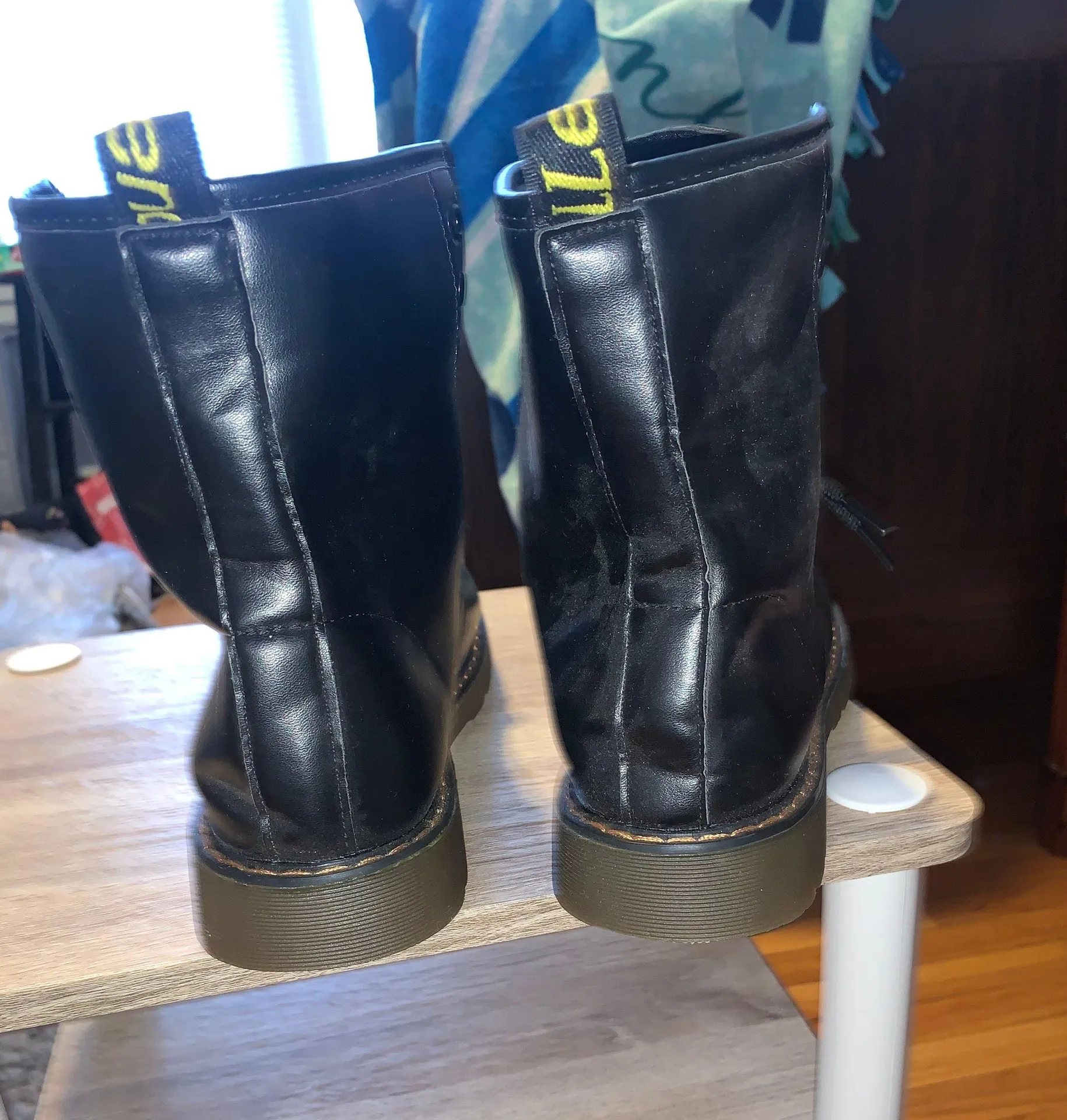 Brand New Black Boots Size 8 - Image 3