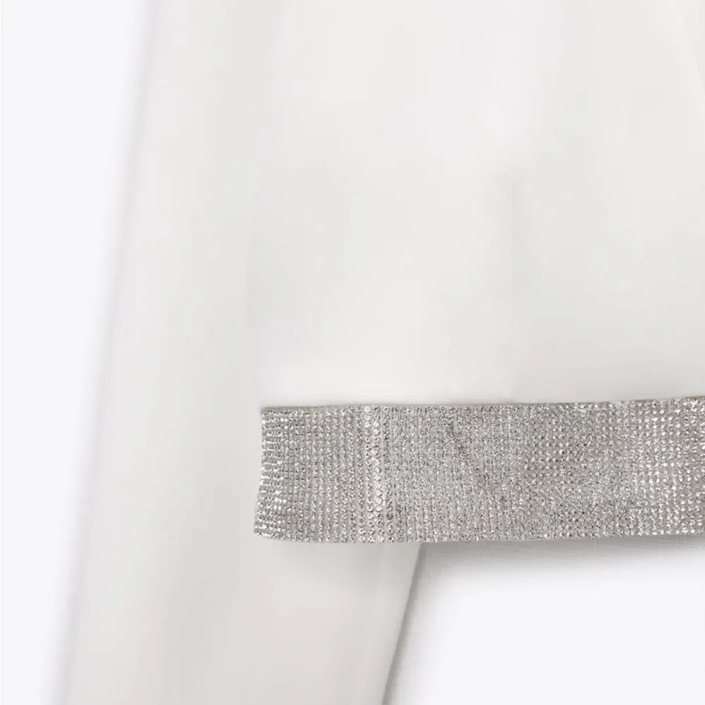 ZARA Sparkly Crop Top - Image 8