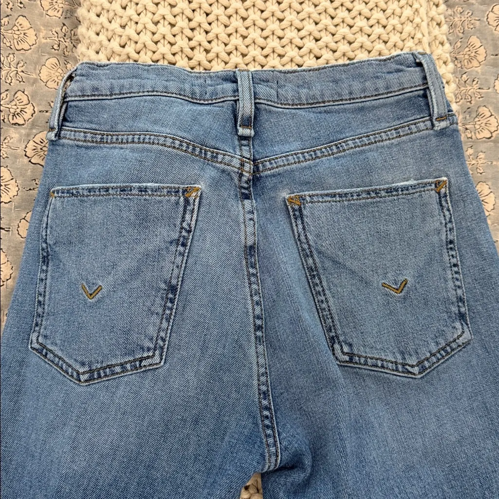 Hudson Jeans Women's Cropped Blue Denim - Image 6