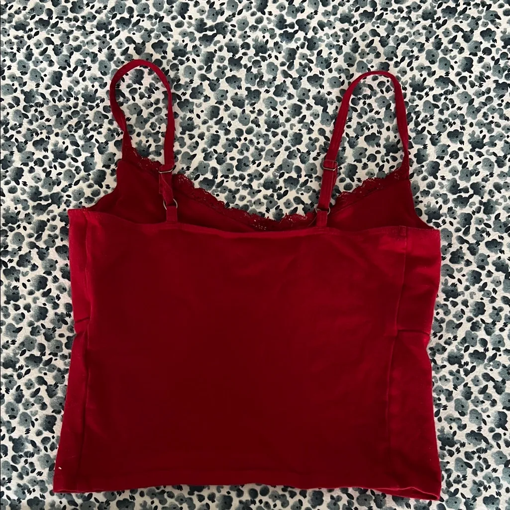 Hollister Red Camisole Top - Image 3