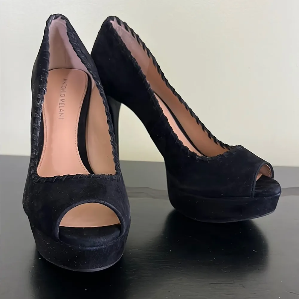 Antonio Melani Luna Black Women's Heels - Image 5