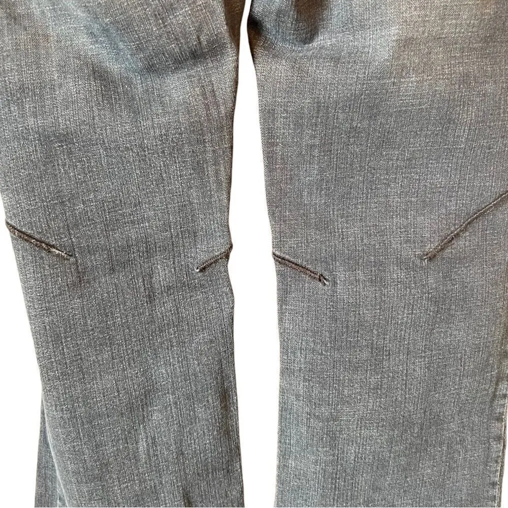 Rare Pepe Jeans London Embroidered Floral Heart and Snake Jeans - Image 4