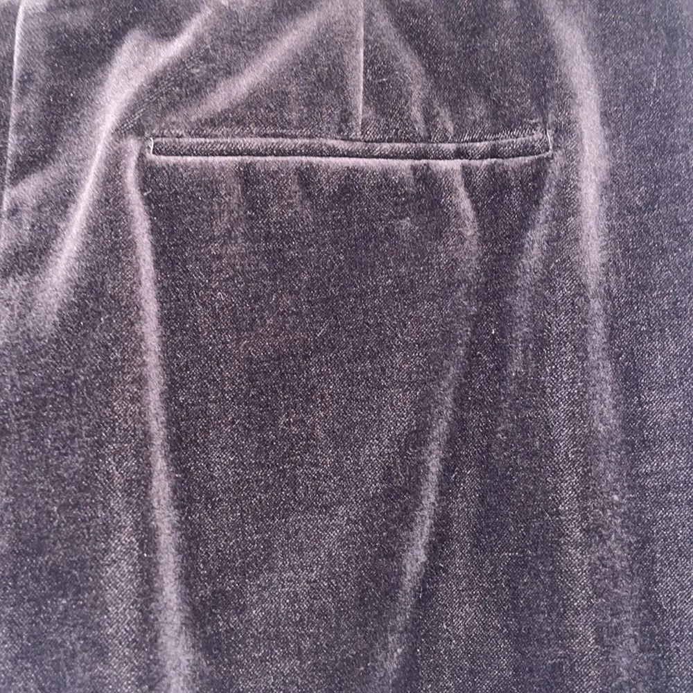 Elie Tahari Brown Velvet Leena Straight Leg Pant, NWT - Image 5