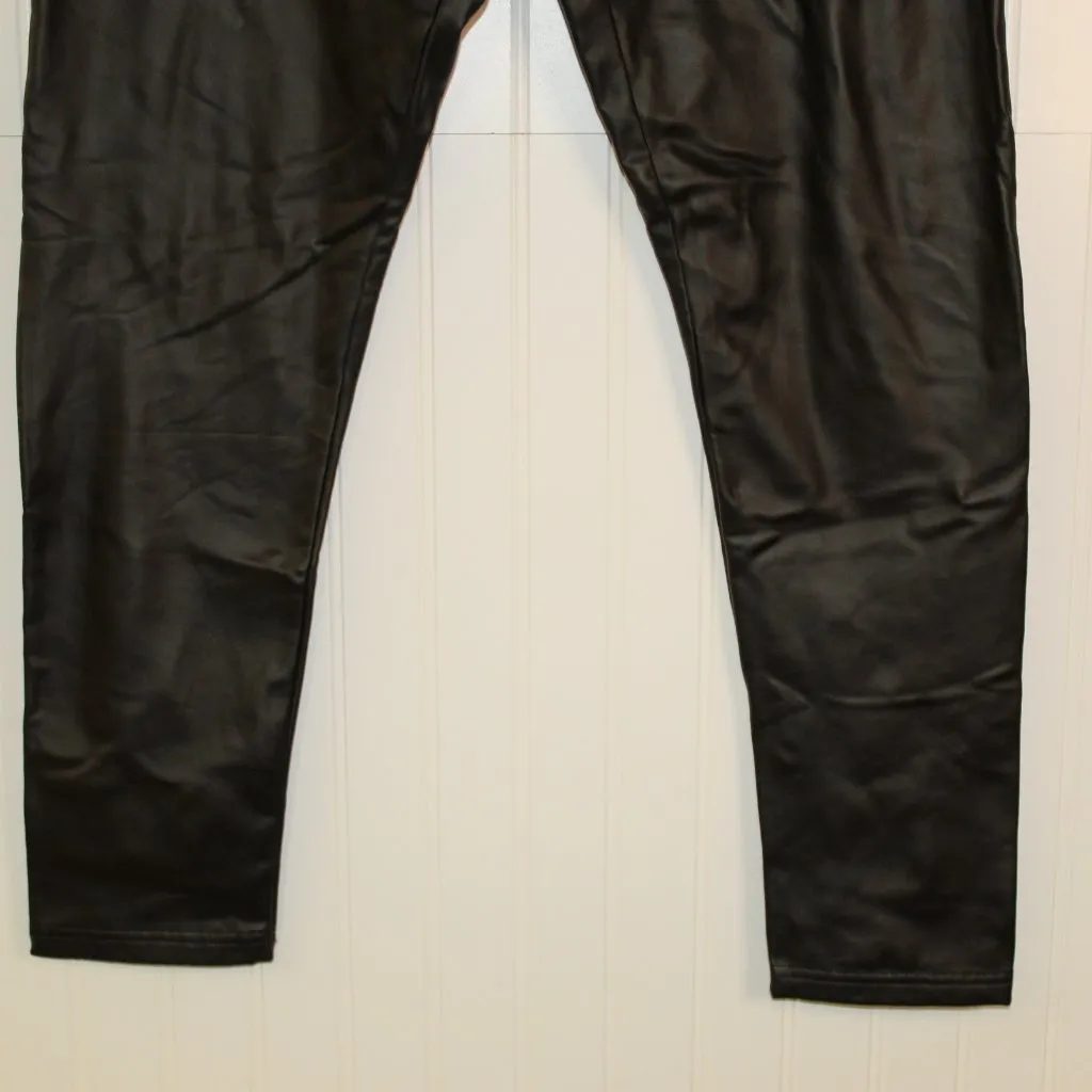 Eye Candy Faux Leather Pants Size 2X - Image 2