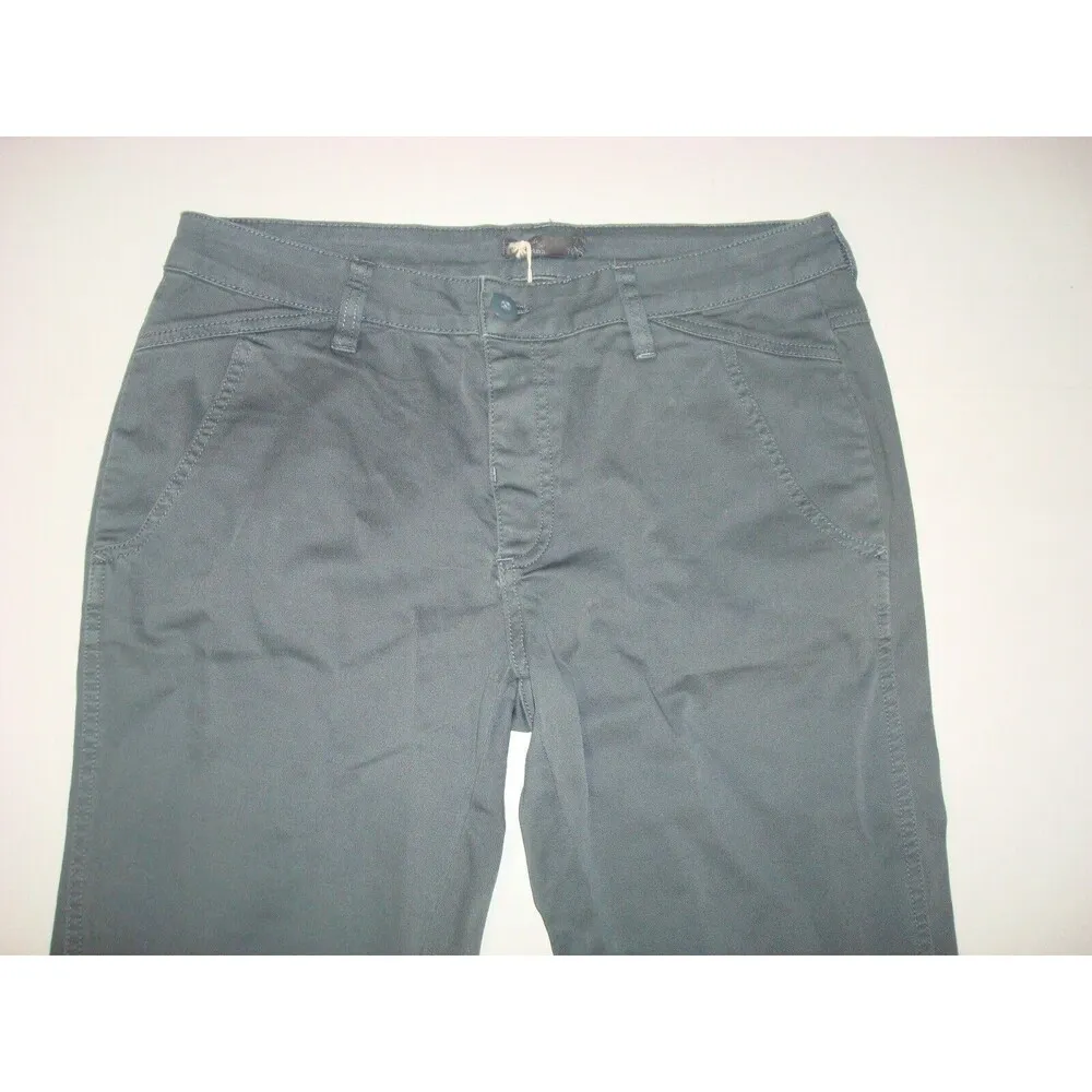 New NWT Womens Prana Pants Janessa Nickel 10 Regular Pockets Blue Gray Crop Capr - Image 6