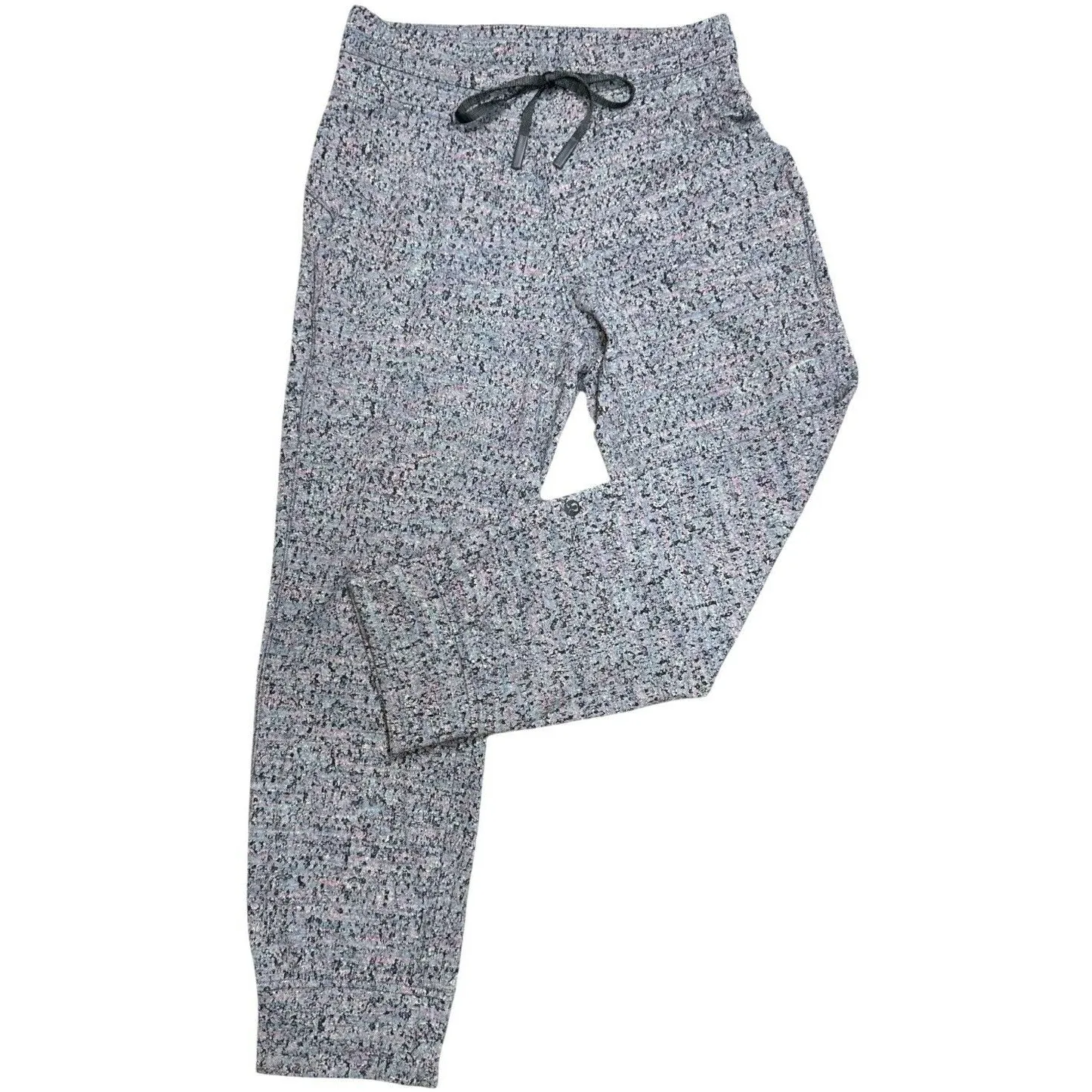 Lululemon Ready to Rulu Jogger Neon Tweed‎ Jacquard Htr Battleship Electric SZ 4 Gray - Image 3