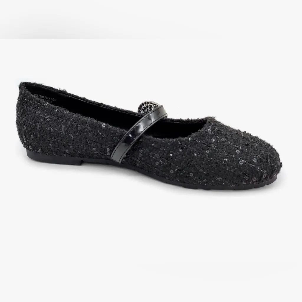 NEW Kenneth Cole REACTION Black Elwood Ballet Flat 9 $69 - Image 8