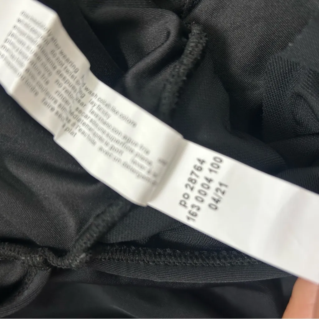 NWT Eloquii Black One Shoulder Twist Tie Front One-Peice Swimsuit Size 18 - Image 12