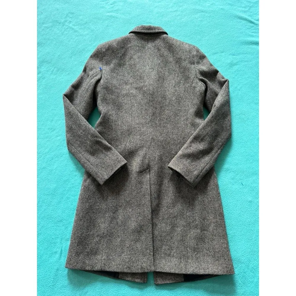 Marc O Polo Women's Gray Cosy Wool Long Coat Size 32‎ - Image 10