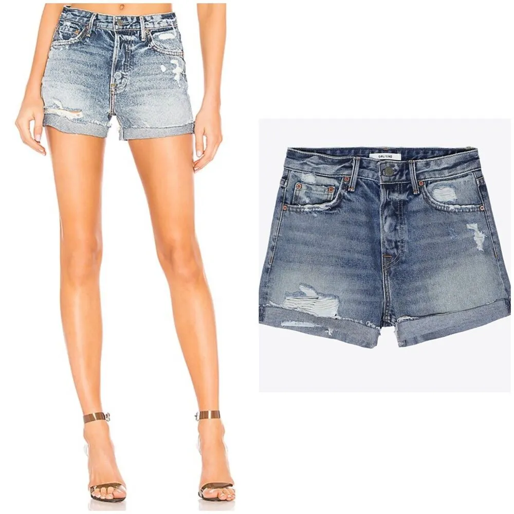 GRLFRND Kerry Denim Shorts - Image 2
