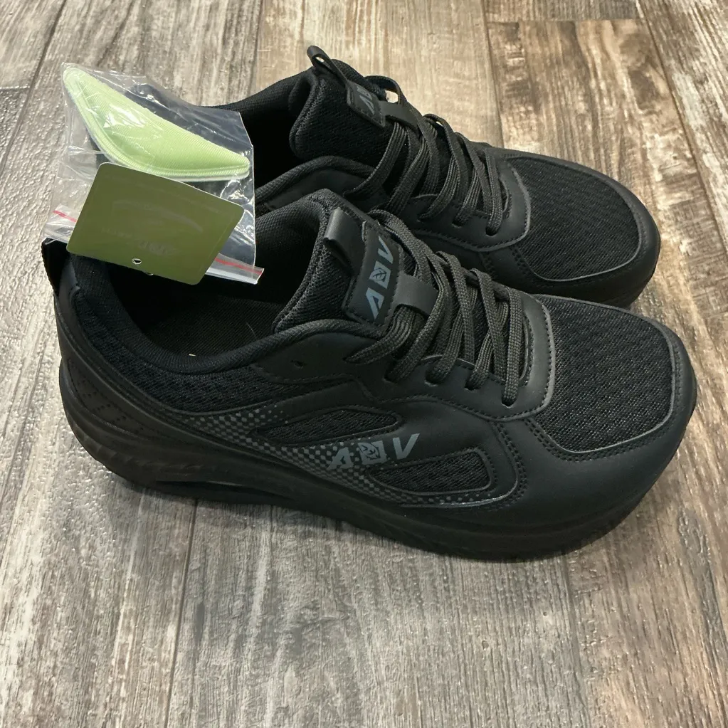 GOOBON Wide Toe Box Women’s Walking Shoes With Arch Support Size 9 Black - Image 8