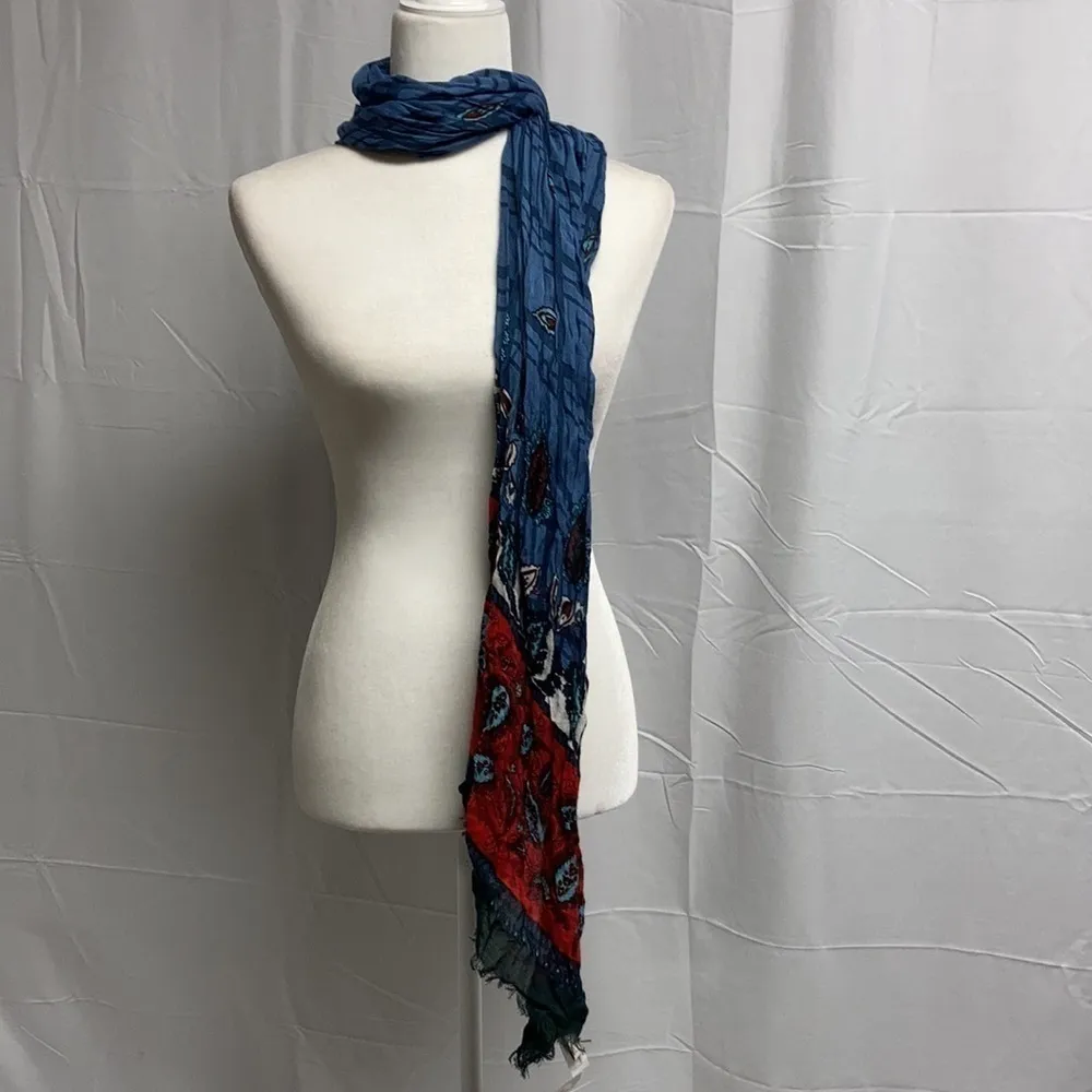 Ann Taylor LOFT Plaid & Paisley Scarf - Image 8