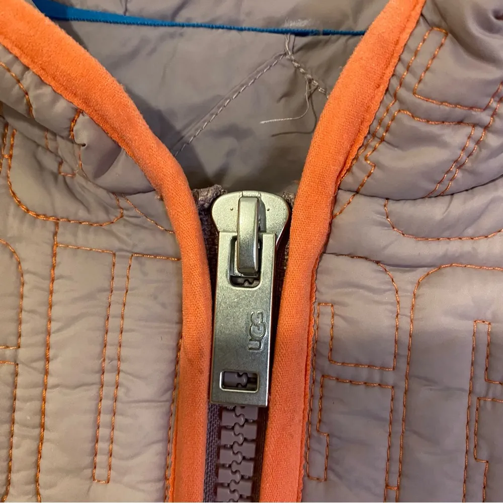 Ugg Iggy Sherpa Half Zip Pullover Hoodie Sweater Size Medium - Image 5