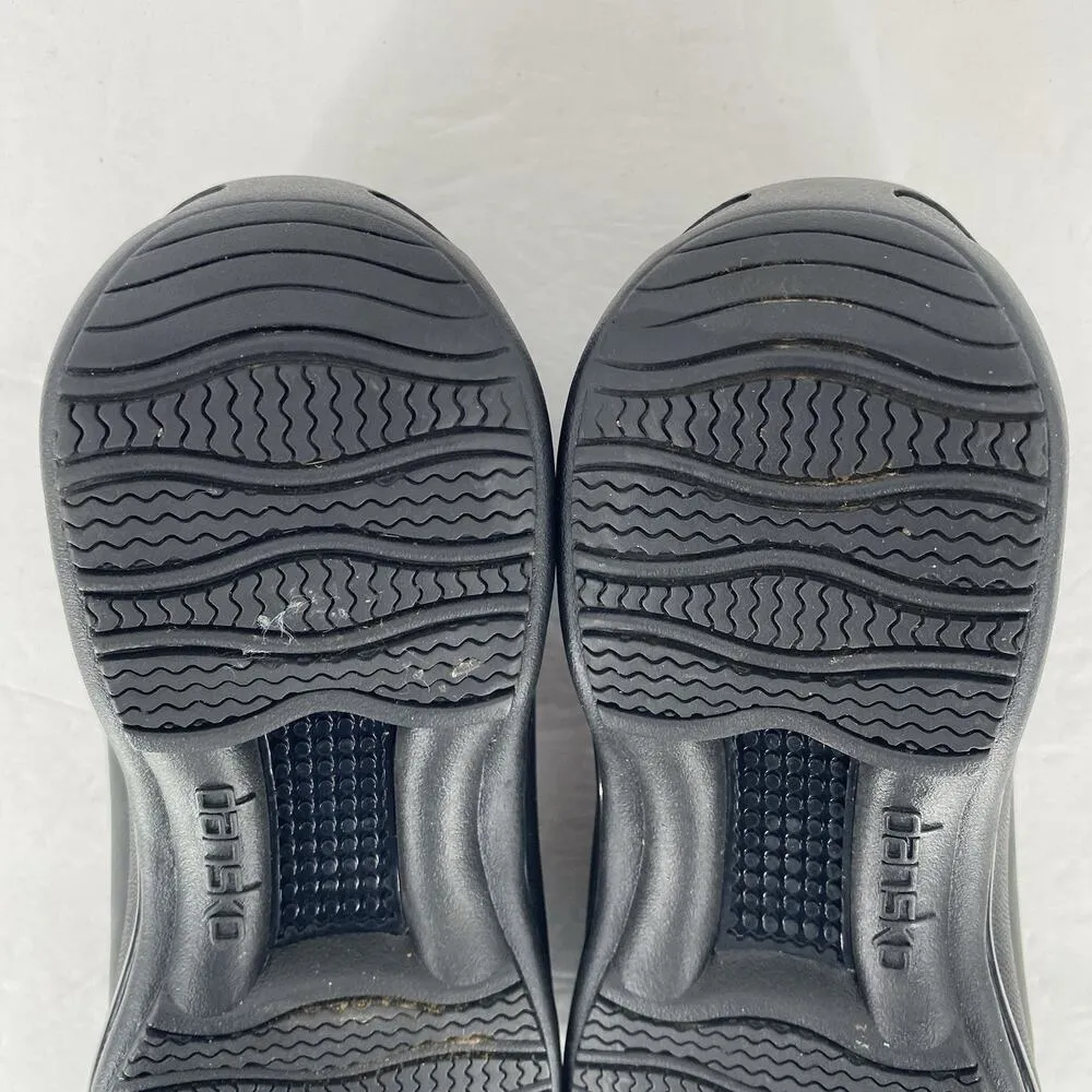 Dansko Calla Black Leather Clogs Women’s Size EU 40 US 9.5-10 - Image 8