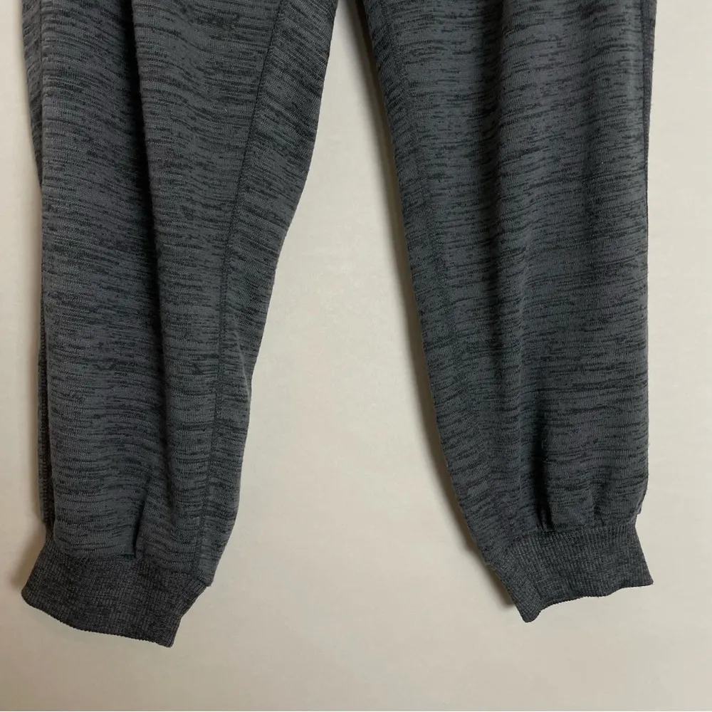 Athleta Joggers Cropped Calf Length Gray Sweatpants Heathered Pockets Athleisure - Image 7