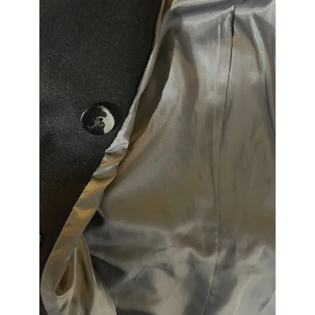 Nautica Wool Blend Coat Double Breasted Jacket Womens Size 6 - Image 9