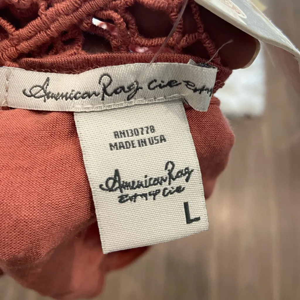 NWT American Rag Women's Pink Long Sleeve Top - Image 3