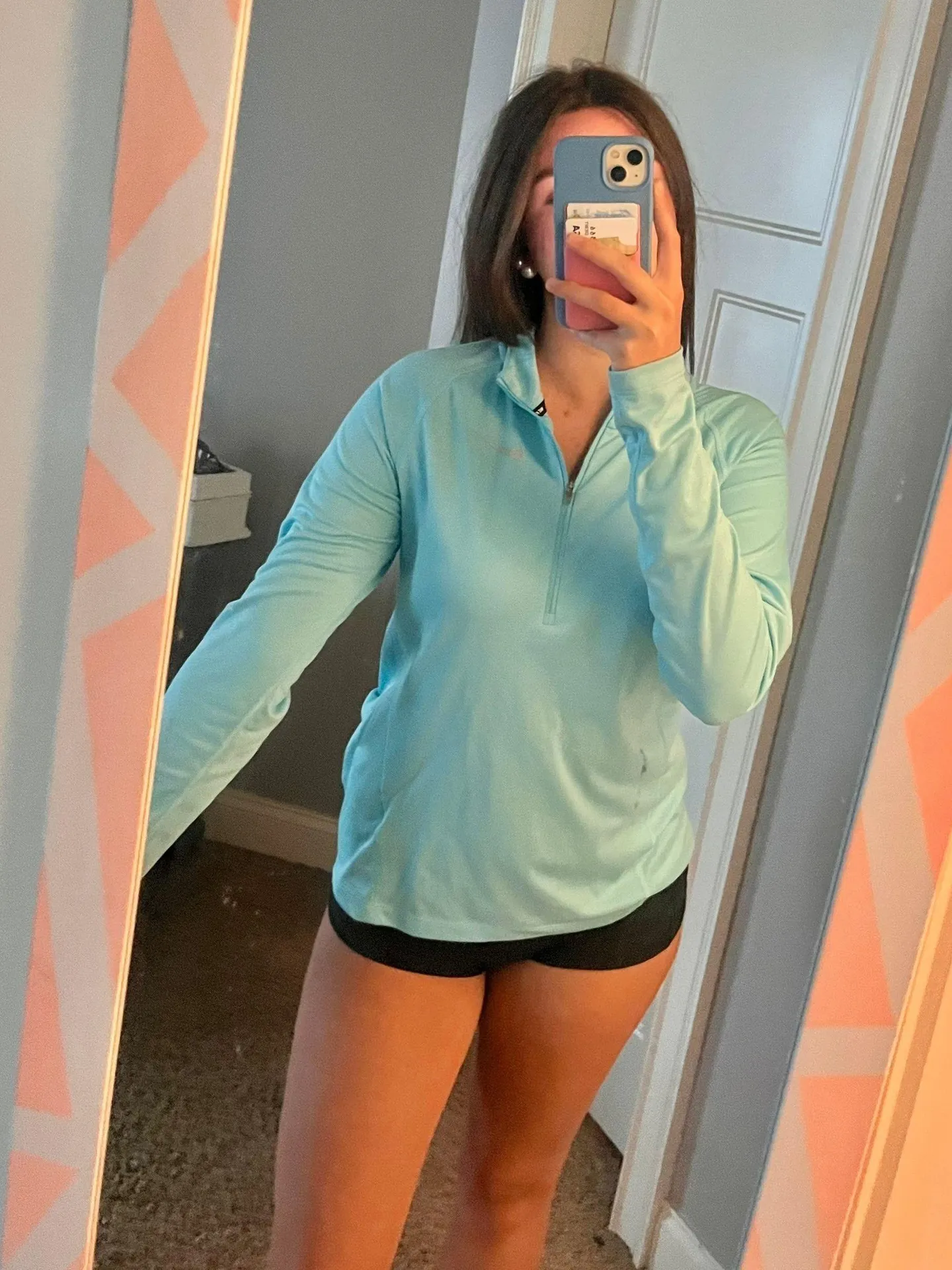 Light Blue Running Quarter-Zip - Image 4